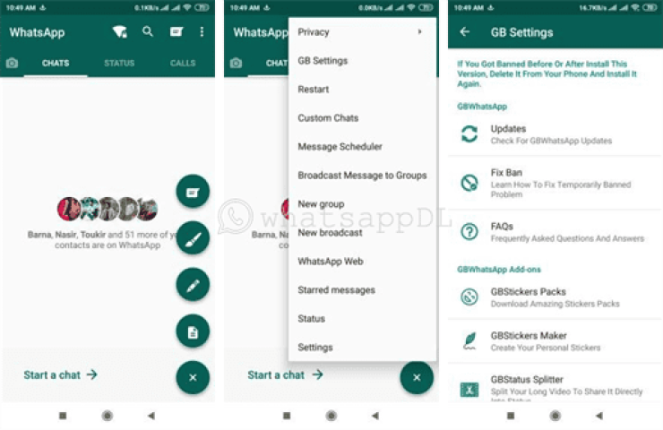 Telecharger WhatsApp GB Apk Android Gratuit
